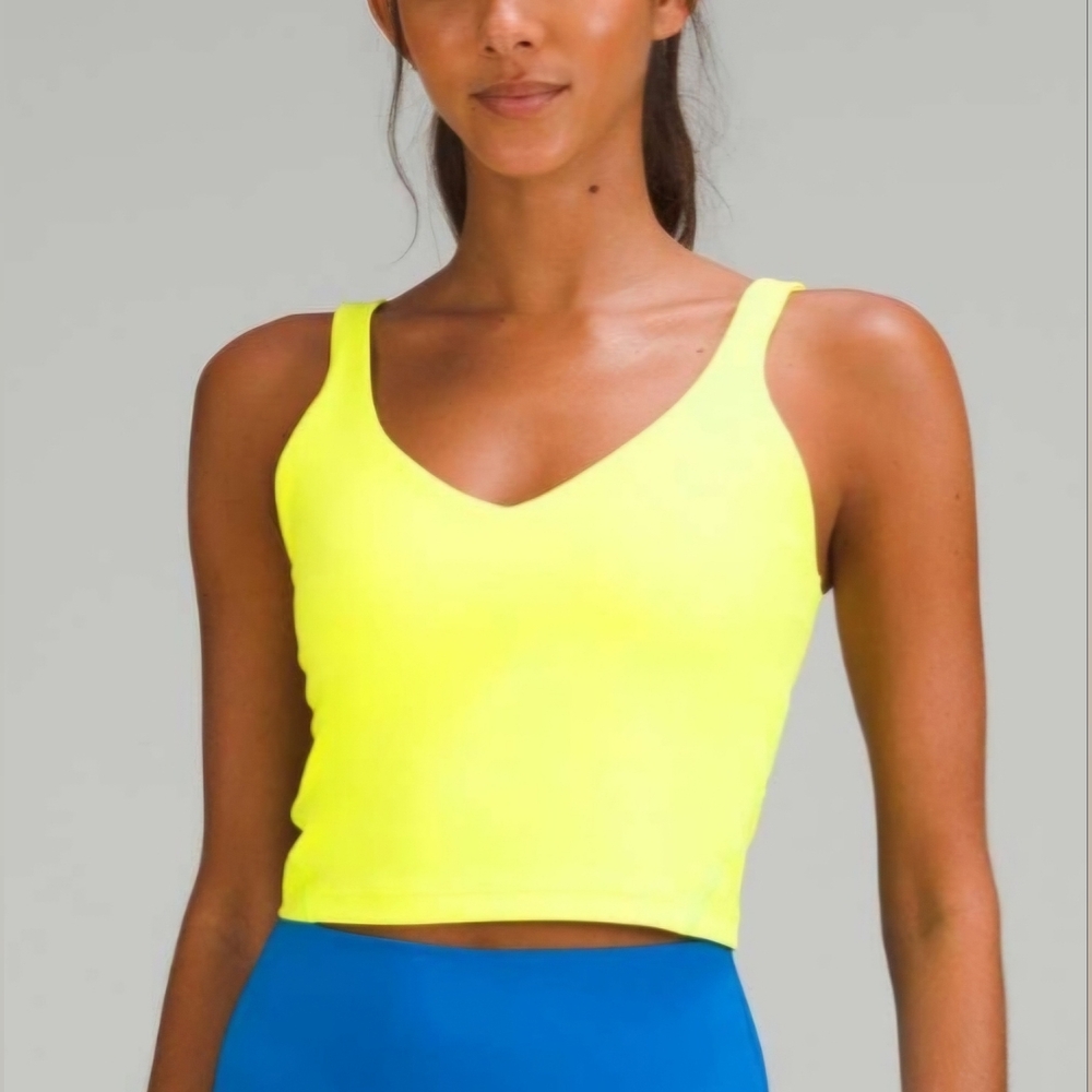 lululemon Align Tank Top Electric Lemon